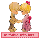 Gif animé je t'aime trés fort